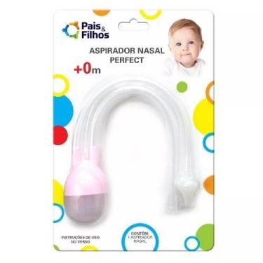 Imagem de Aspirador Nasal Perfect Sugador Catarro Azul - Pais e Filhos, Rosa