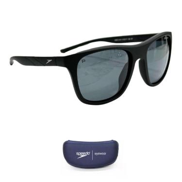 Imagem de Óculos de Sol Infantil Speedo Ace 3 A11 Black Polarizado-Unissex