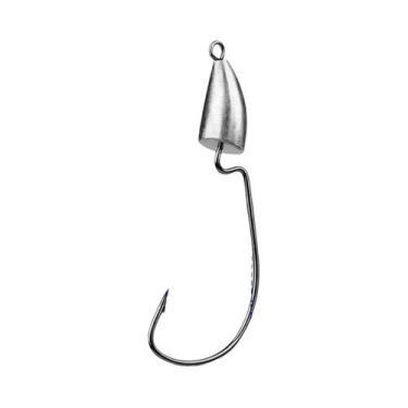 Imagem de 9KM 10Pcs Ganchos de cabeça de gabarito de bala Ganchos de minhoca de 