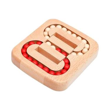 Imagem de Brinquedos Educativos De Quebra-Cabeça De Madeira Montessori, Jogo De 