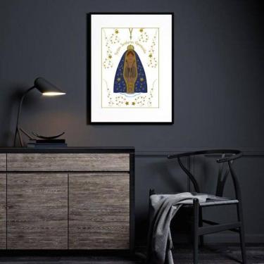 Imagem de Quadro Nossa Senhora Aparecida - 60X48Cm