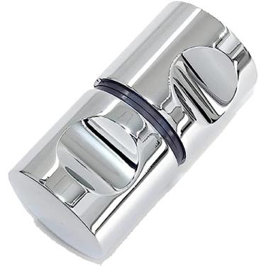 Imagem de BAZAC Puxadores de porta para porta de vidro, puxador de porta de vidro para portas internas, substituição para maçaneta de porta de vidro, puxador de aço inoxidável sólido - prata