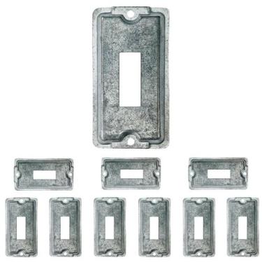 Imagem de 10 Tampa De Condulete Múltiplo Alumínio 1 Polegada 1 Tecla Sieg