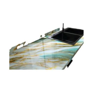 Imagem de Adesivos De Parede Para Cozinha Em Mármore De 40cm, Autoadesivos, À Pr