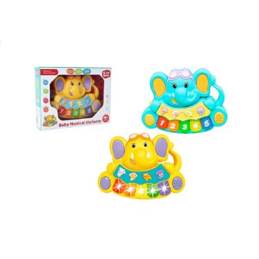 Imagem de Baby Musical Elefante Sortido - DMTOYS