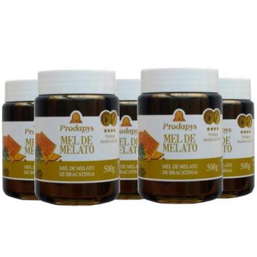 Imagem de Mel Melato de Bracatinga 500g Kit com 5 - Prodapys