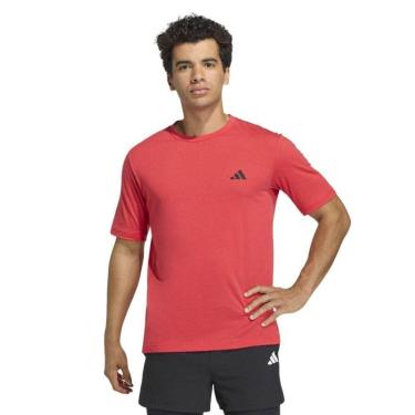 Imagem de Camiseta Adidas Workout Essentials Feelready Masculina - Vermelho G-Masculino