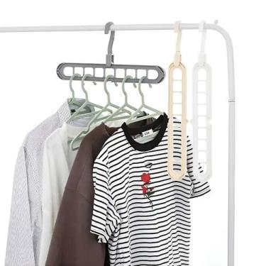 Imagem de Organizador de Cabides Bolsas Cruzetas Gravatas Organização de Roupas 