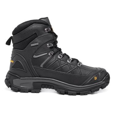 Imagem de Coturno Adventure Masculino Motociclista Militar Couro Legitimo-Masculino