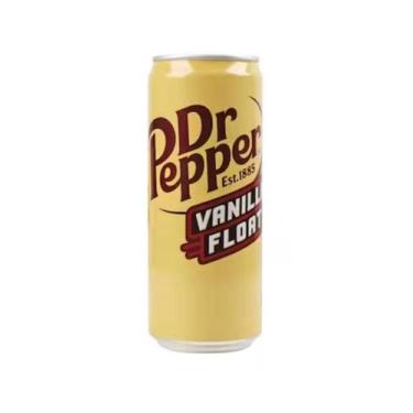 Imagem de Refrigerante DR Pepper Vanilla Float Lata 330ML