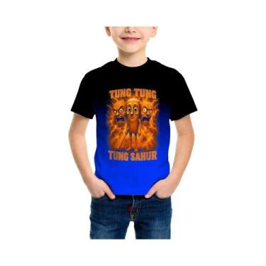 Imagem de Camisetas Infantis De Desenho Animado Para Meninos, Anime, Jogo De IA,