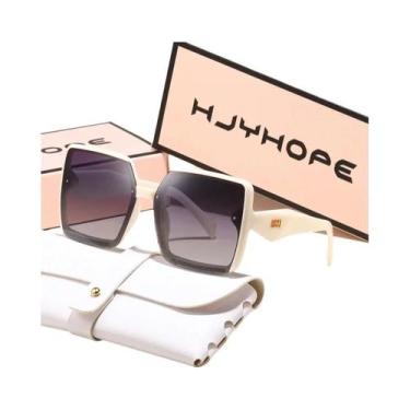 Imagem de Óculos De Sol Unissex Polarizados Com Armação Grande Quadrada, Marca D