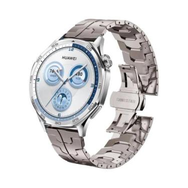 Imagem de Pulseira De Aço Inoxidável Luxuosa Para Huawei Watch GT 6 pro GT5 GT4 
