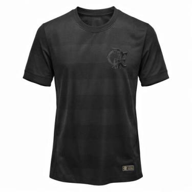 Imagem de Camisa Flamengo Símbolo All Black - Masculino Tamanho:GCor:Preto, G, P