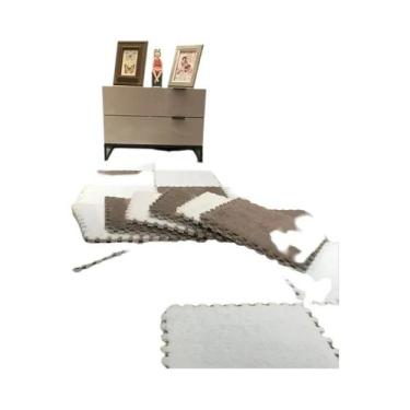 Imagem de Tapete De Brincar Infantil De Pelúcia Macia 30x30CM, Tapete De Quebra-