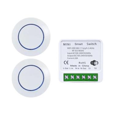 Imagem de Módulo De Interruptor Inteligente Tuya WiFi 16A, Controle Pelo APP Sma