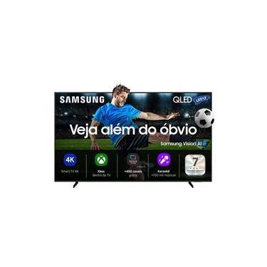 Imagem de Smart TV 98” 4K UHD Samsung Vision AI QN98Q7FAAGXZD QLED 120Hz Processador Q4 Alexa Integrada Gaming Hub Preto / Bivolt