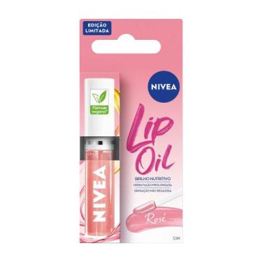 Imagem de Lip Oil NIVEA Brilho Nutritivo Rosé 5,5ml
