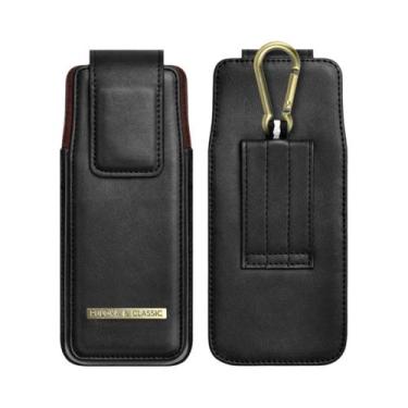 Imagem de Capa De Couro Com Cinto Para Samsung Galaxy Z Fold 6 5 4 3 2 5G, Bolsa