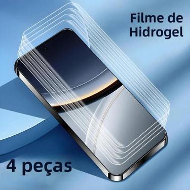 Imagem de Película Hidrogel Para Xiaomi Poco F7 5G, 4 Peças, Protetores De Tela 