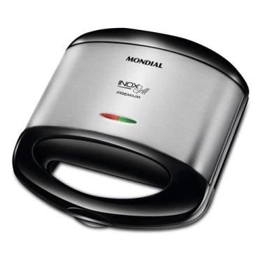 Imagem de Grill e Sanduicheira Premium, Mondial, 800W - S-07