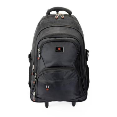 Imagem de Mochila Carrinho Notebook Grande Reforçada - Fashion Way