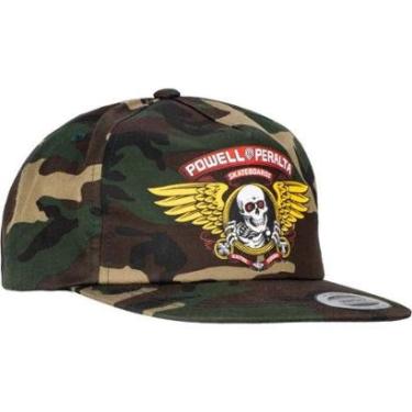 Imagem de Boné Powell Peralta Winged Ripper Snap Back Cap - Camo-Masculino