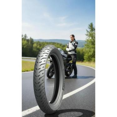 Imagem de Pneu Moto 80/100-18 TL Aderência & Segurança Total - Congratulations S