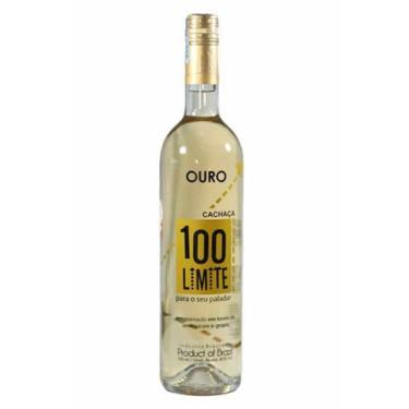 Imagem de Cachaça 100 Limite Ouro 700ml - ALD