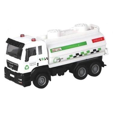 Imagem de Carrinho Caminhões Fricção de Ferro Super Truck Polibrinq