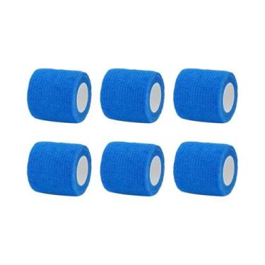 Imagem de Faixa De Gaze Elástica Respirável Autoadesiva 2.5-10cm*4.8m Para Fixaç