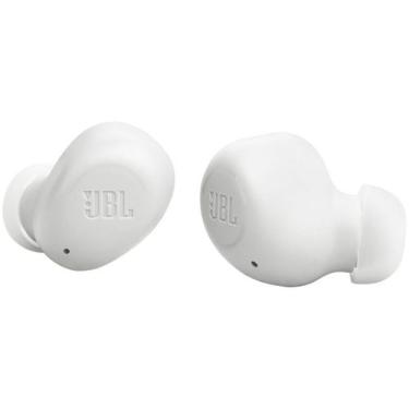 Imagem de Fones de Ouvido Bluetooth JBL Wave Buds Branco Original, Branco