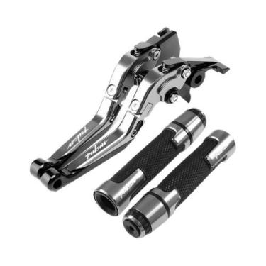 Imagem de Manetes De Embreagem E Freio CNC Dobráveis Ajustáveis Para Motocicleta