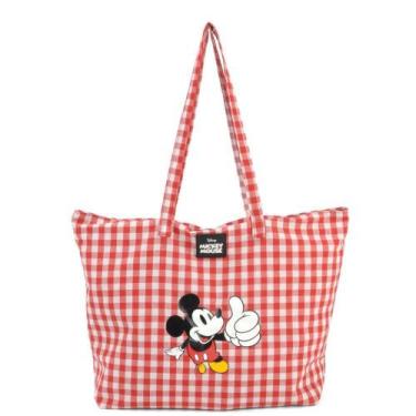 Imagem de Bolsa Feminina Mickey OMBRO Vermelha - 40X13X27 CM
