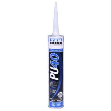 Imagem de Selante De Poliuretano Preto Pu40 310ml Tekbond
