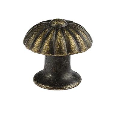 Imagem de 10 pcs retro gaveta de cozinha gaveta maçaneta maçaneta mobiliário maçaneta armário de hardware antique bronze cor puxe alças YYDFPIIA