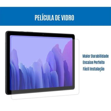 Imagem de Película De Vidro Temperado 9H Samsung Galaxy Tablet Tab A7 T500 T505 TELA 10.4 Pol
