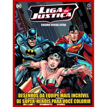 Imagem de Liga da Justiça - Colorir Oficial