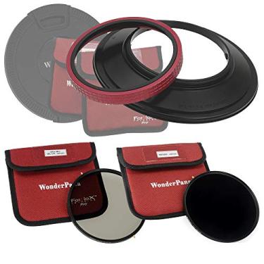 Imagem de Kit WonderPana Classic 145mm MC-CPL e ND1000 Compatível com Lente Nikon 14mm AF Nikkor f/2.8D ED