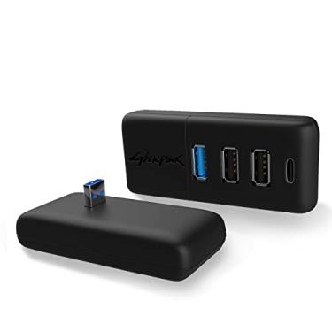Imagem de Nestour Hub USB 2022 Tesla Glovebox para modelo 3/Y/X/S, carregamento e transmissão de dados, compatível com controles de jogos, música, Dash Cam e Boombox de dados