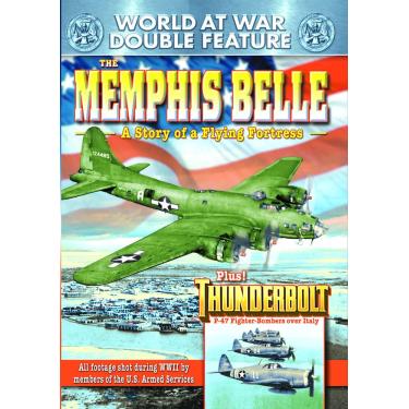Imagem de WWII - World at War Double Feature: The Memphis Belle: A Story of a Flying Fortress (1944) / Thunderbolt (1947)
