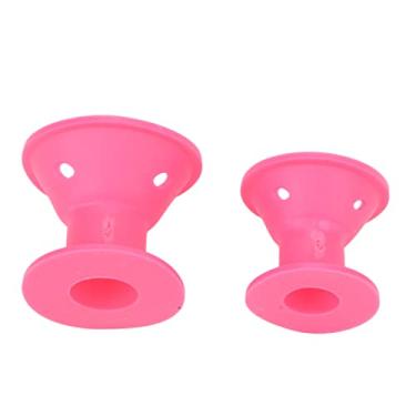 Imagem de Bob para Cabelo, Bobes De Cuidados Com O Cabelo Rolos de Cabelo Portáteis de Silicone Em Forma de Cogumelo Fácil de Limpar para Casa Jovens Senhoras