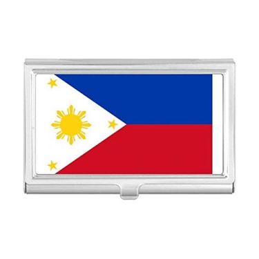 Imagem de Carteira de bolso com bandeira nacional das Filipinas, país da Ásia, porta-cartões