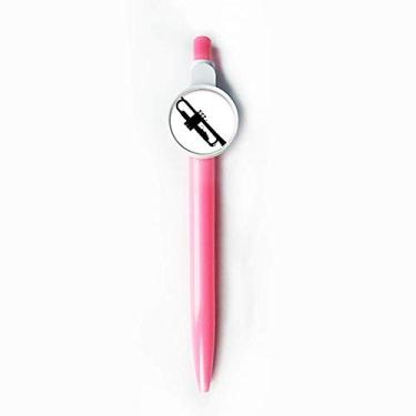 Imagem de Caneta retrátil azul tartaruga música clássica vitalidade sons rollerball ponta azul