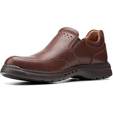 Imagem de Clarks Un Brawley Step Mahogany Tumbled Leather 11 EE - Wide