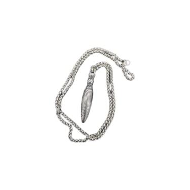 Imagem de Cordão com Pingente em Aço Inox Lança Faraó Vikings