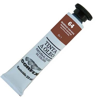 Imagem de Tinta Óleo Corfix 20 ml 064 - Marrom Van Dick