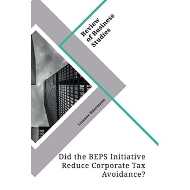 Imagem de Did the BEPS Initiative Reduce Corporate Tax Avoidance?