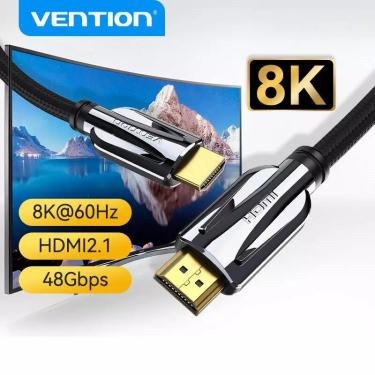 Imagem de Vention hdmi cabo de 2.1 8k 4k 48gbs de alta velocidade hdmi cabo digital para hdr10  switch ps4/5