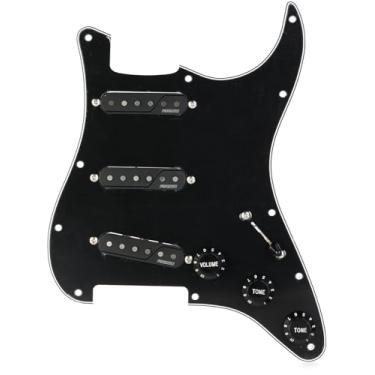 Imagem de Escudo Completo Fishman Fluence - Stratocaster Single (Black)